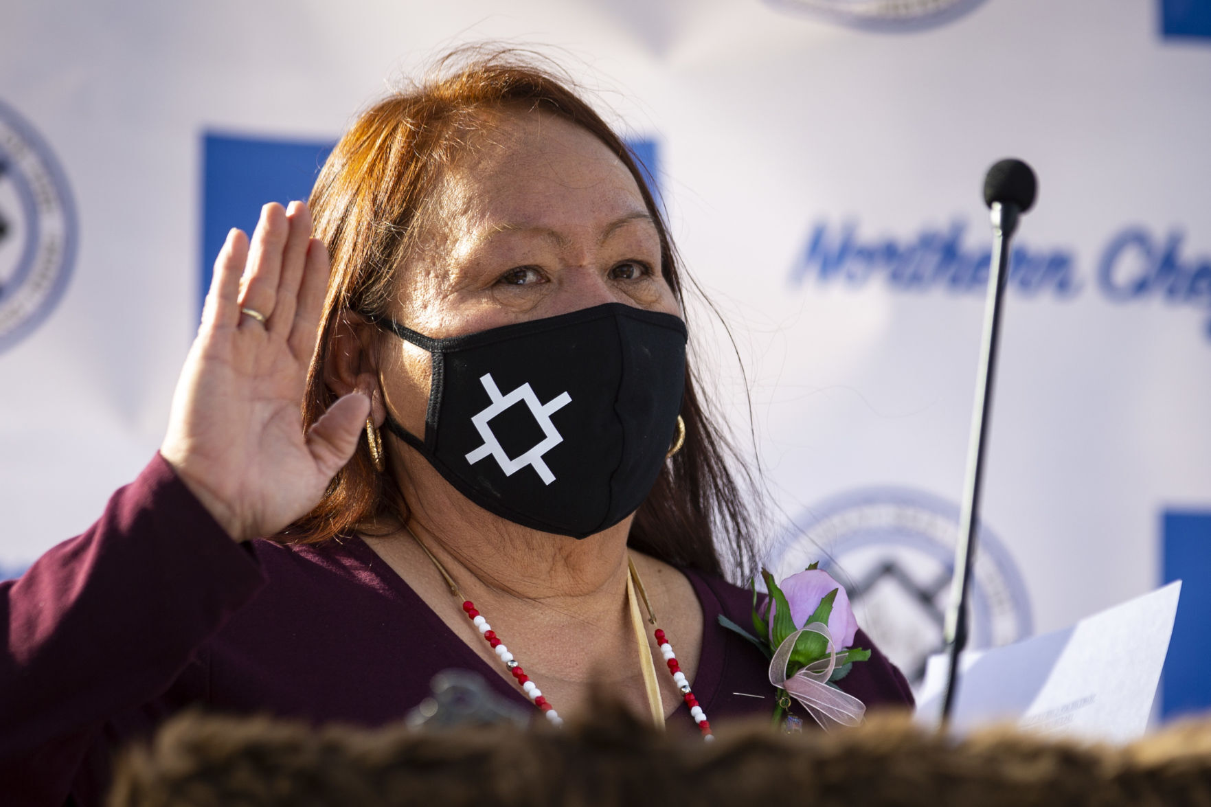 Northern Cheyenne inauguration ceremony